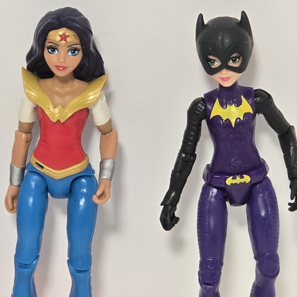 4 Mini Dolls Bundle - Lori Doll, Chelsea Doll, DC Comics Super Hero & Batgirl - Picture 3 of 15